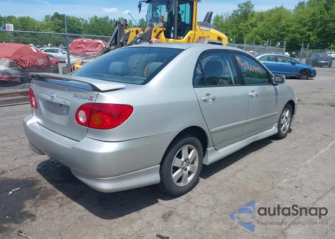 2004 Toyota Corolla S from USA, damaged, VIN 2T1BR32E04C305034